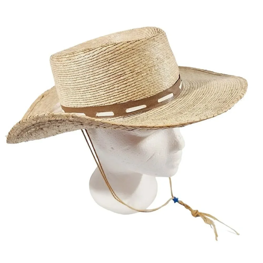 Legitimo Sahuayo Straw Hat Unisex Genuine Mexico sz M